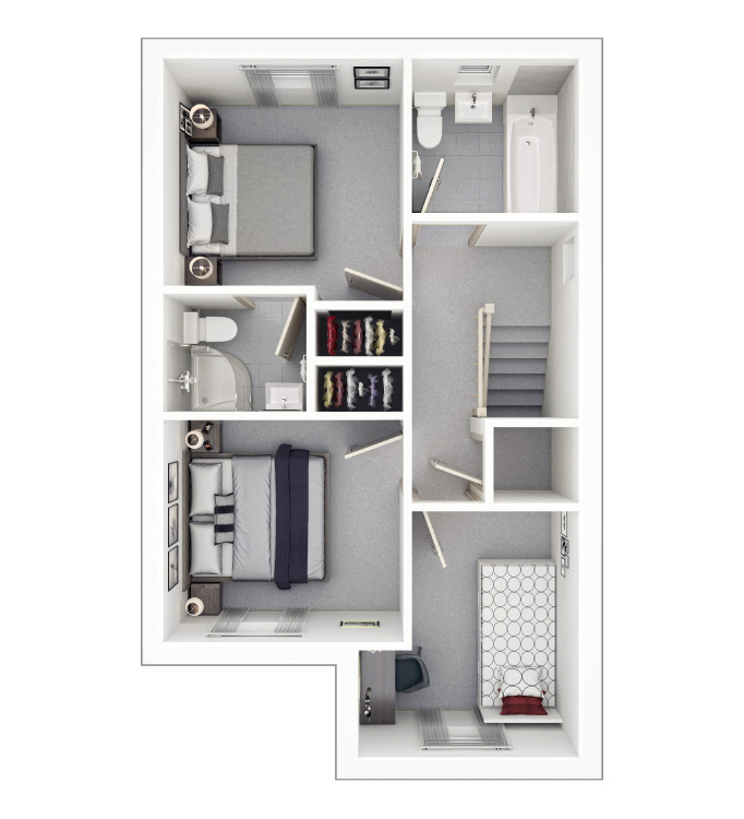 Nevis first floor plan