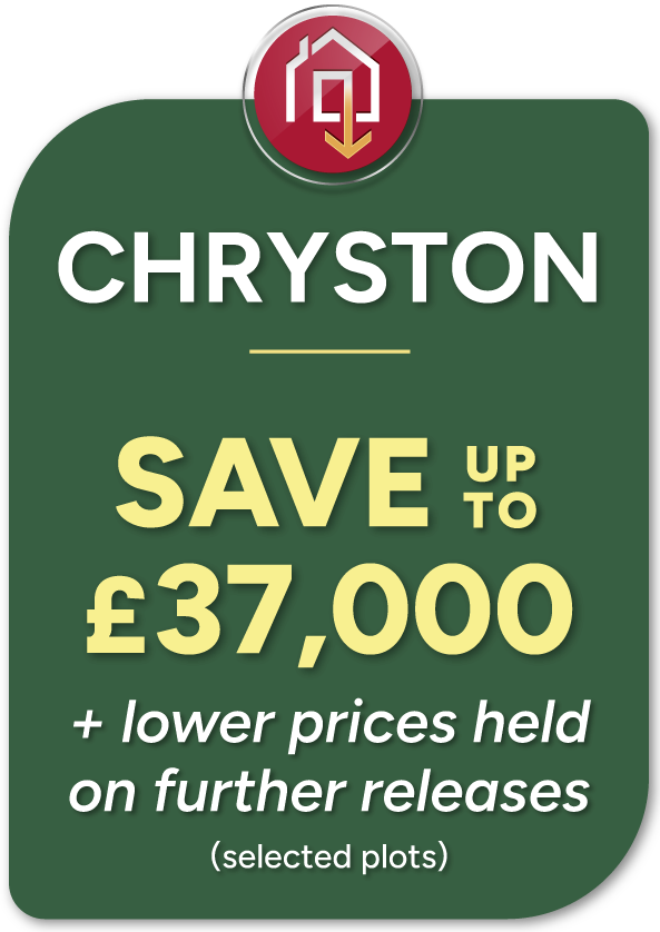 CHRYSTON – SAVE up to £37,000 + lower prices held on further releases (selected plots)