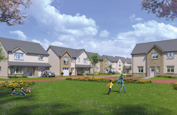  Alloa - new 3 & 4 bedroom terraces, semi-detached and detached homes.