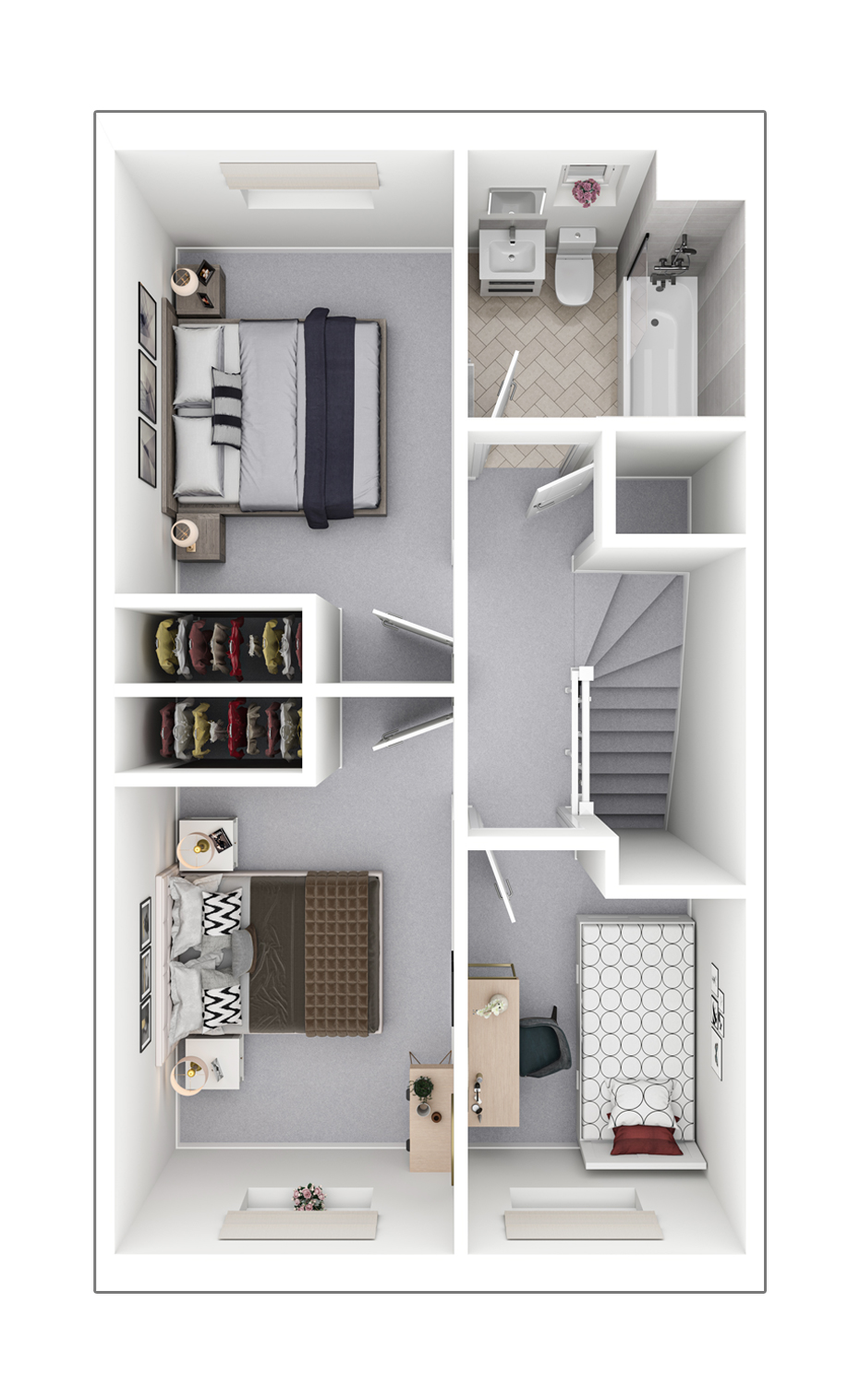 Alloa Kintail first floor room plan