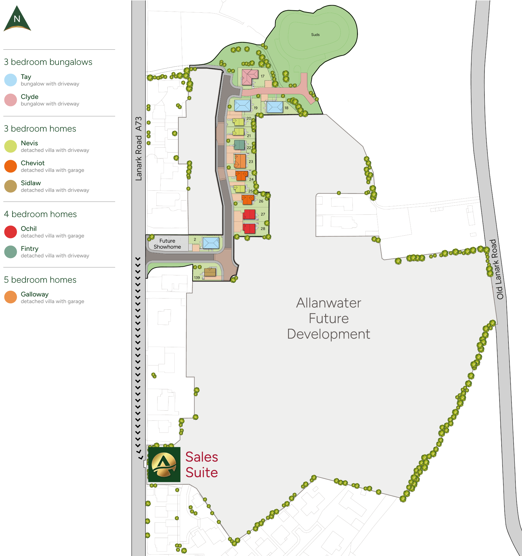 Braidwood, Carluke development plan