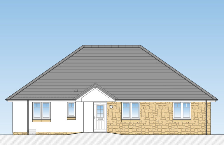 Caluke PLOT_0000_TAY front elevation
