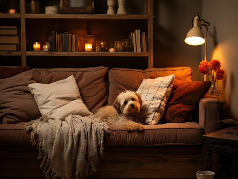 cozy lively home interior