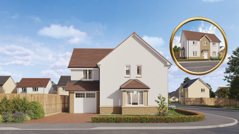 Modern new build home by Allanwater Homes